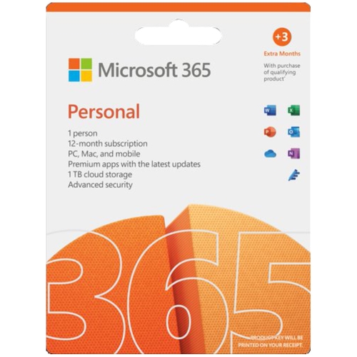 MS 365 Personal 1Yr Subscription